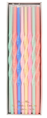 Kerzen lang gedreht Meri Meri