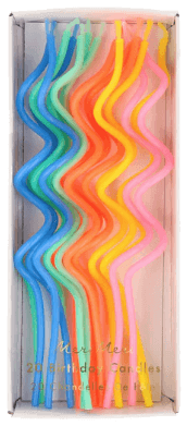 Kerzen Mixed Swirly Meri Meri