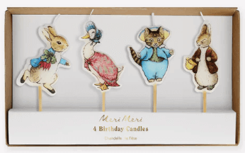 Kerzen Peter Rabbit im Garten Meri Meri