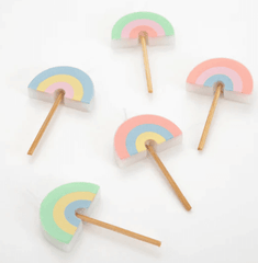 Kerzen Regenbogen Meri Meri