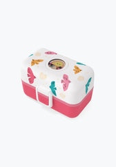 Kinder-Lunchbox Tresor Rose Birds Brotzeit - Monbento