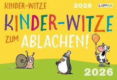 Kinder-Witze zum Ablachen! 2026: Mein Kalender für jeden Tag - 9783830322238 Lappan