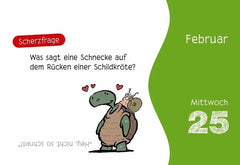 Kinder-Witze zum Ablachen! 2026: Mein Kalender für jeden Tag - 9783830322238 Lappan