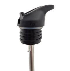 Klean Kanteen 355ml Edelstahl-Trinkflasche mit Flip Seal Sport Cap Kindertrinkflasche Dino auf Skateboard - 1010142 Kleankanteen