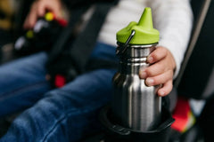 Klean Kanteen Kid Edelstahl-Trinkflasche mit Sippy Cap 355ml Hunde - 91260475 Kleankanteen