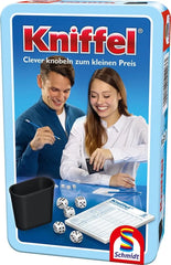 Kniffel - Reisespiel in der Metalldose - 52400302 Schmidt Spiele