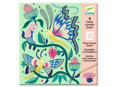 Kratzbilder - Fantasiegarten Djeco