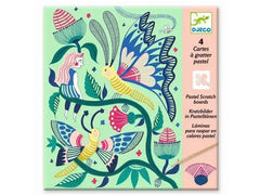 Kratzbilder - Fantasiegarten Djeco