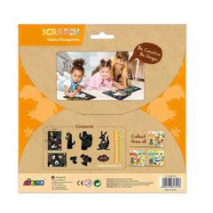 Kratzbilder Pfeifenputzer - Koalas und Kängurus Carletto