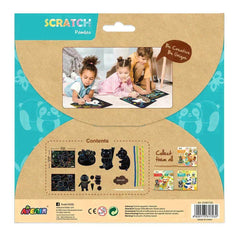 Kratzbilder Pfeifenputzer - Pandas Carletto