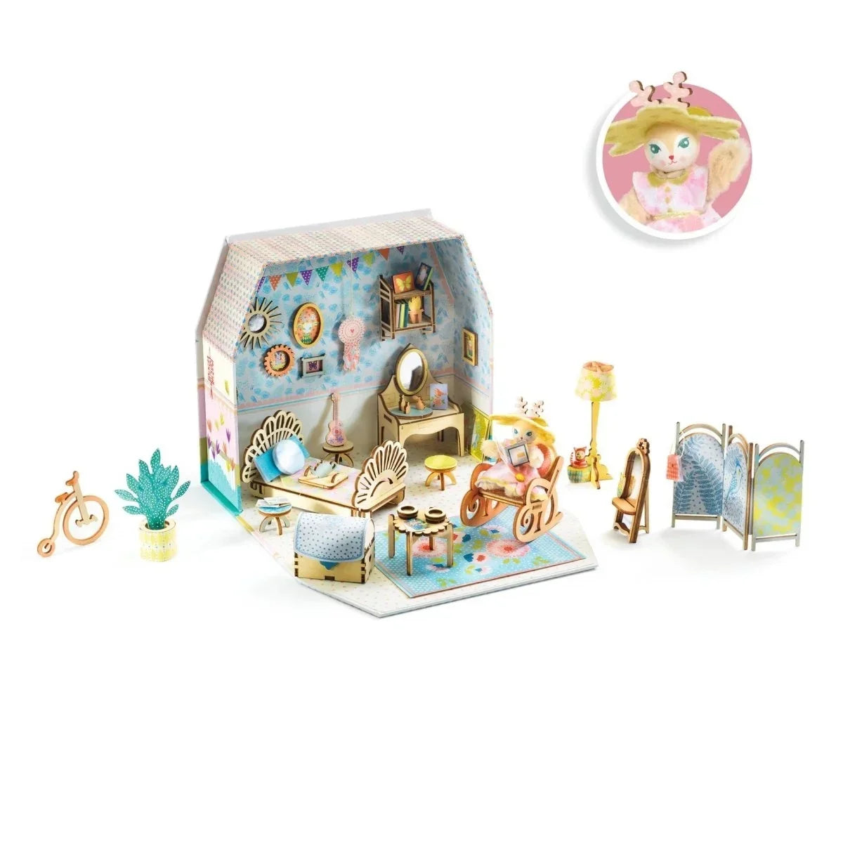 Kreatives Modellbau-Set für kleine Künstler Mi House Alba - Djeco