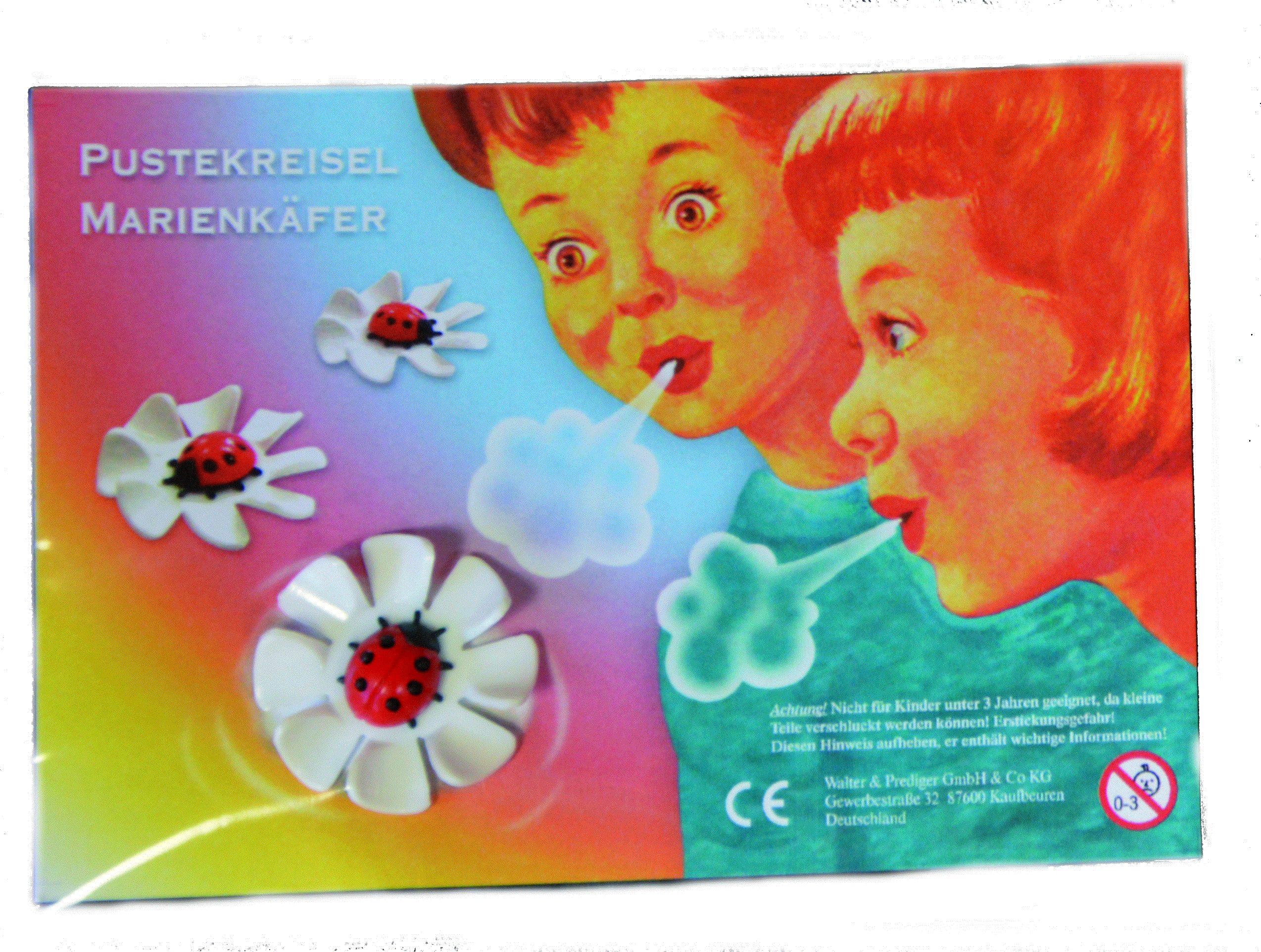 Kreisel zum Pusten Crazy Three