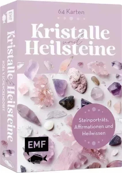Kristalle und Heilsteine - 64 Karten - 4260478342798 EMF-Verlag