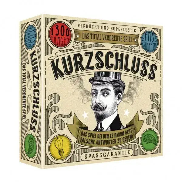 Kurzschluss - Das verrückte Fragespiel mit verdrehten Antworten - 7331672430134 Kylskapspoesi