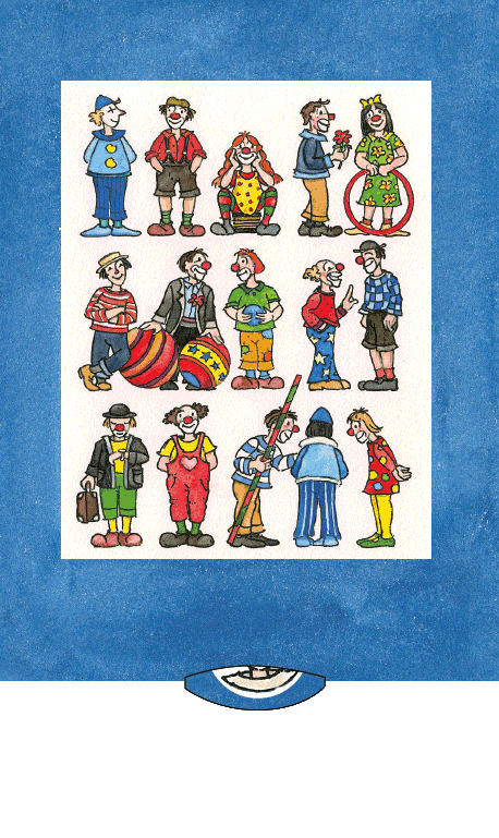 Lebende Karte Clownsday Bärenpresse