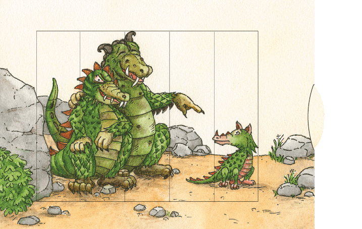 Lebende Karte Drachen Bärenpresse