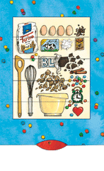 Lebende Karte Torte Bärenpresse