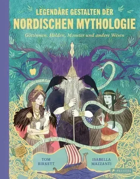 Legendäre Gestalten der nordischen Mythologie - 9783791375854 Prestel Verlag