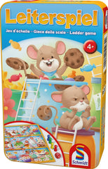 Leiterspiel - Reisespiel in der Metalldose - 51284 Schmidt Spiele