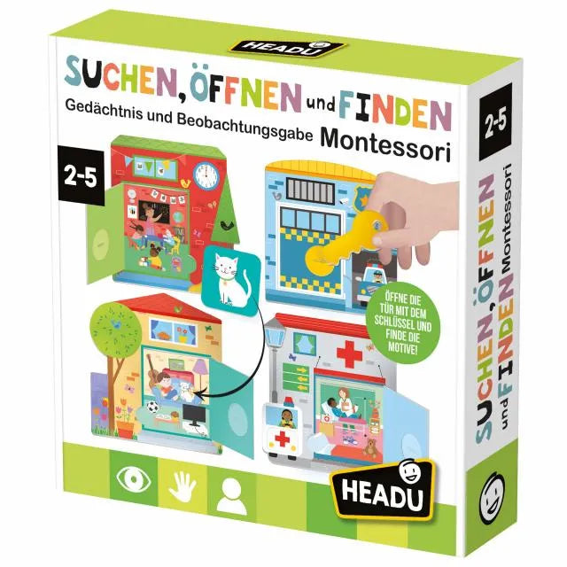 Suchen, Öffnen und Finden - DE60711 Heinrich Bauer Spiele