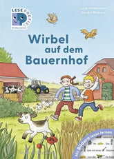 Bilderbuch 'Wirbel auf dem Bauernhof' – Erstes Lesen mit Kindern auf dem Bauernhof, Tiere & Spielzeug