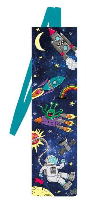 Lesezeichen mit Band Space Moses