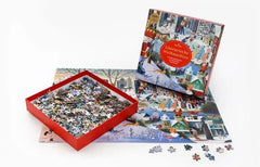 Literarische Weihnachten - 1000 Teile Puzzle - 9783962444310 Laurence King Verlag