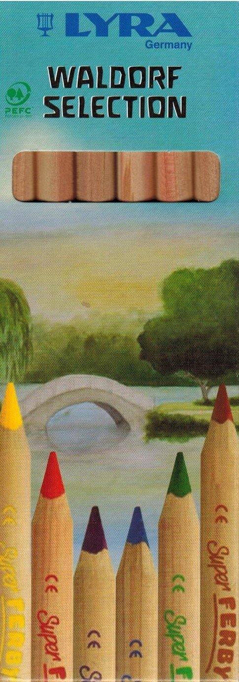 LYRA Waldorf Selection 6 Farbstifte LYRA