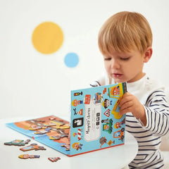 Magnetbuch - Baustelle - J05454 Janod