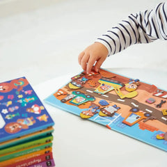 Magnetbuch - Baustelle - J05454 Janod