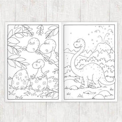 Malbuch DIN A4 Dinos Grätz Verlag