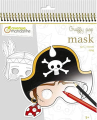 Maskenmalbuch Jungen - 3609510520229 Exaclair