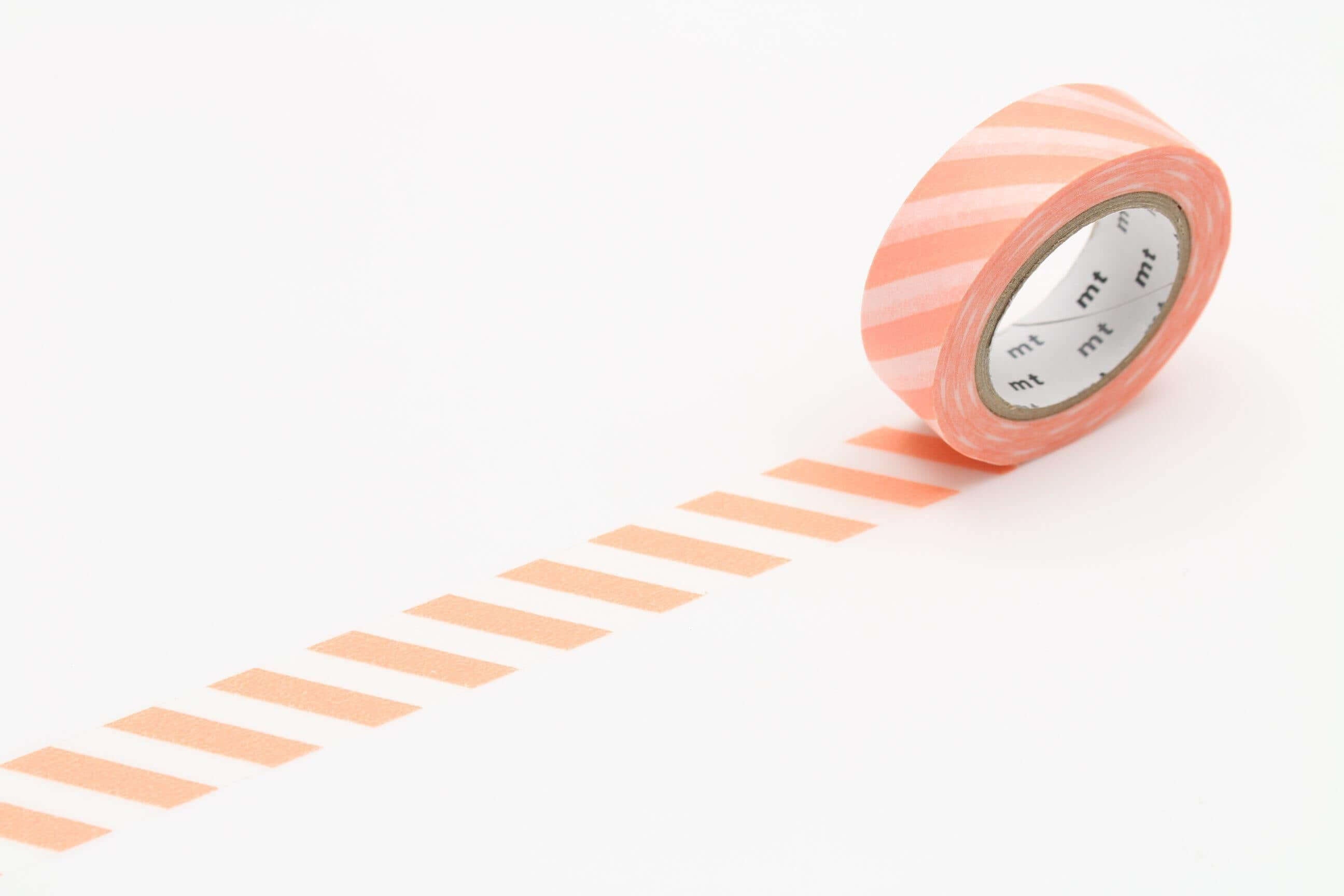 Masking Tape stripe salmon pink Merlo