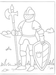 Mein allerschönstes Malbuch - Ritter und Drachen Arena Verlag