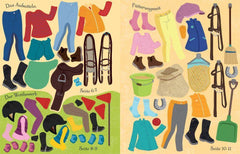 Mein Anziehpuppen-Stickerbuch - Auf dem Reiterhof Usborne Verlag