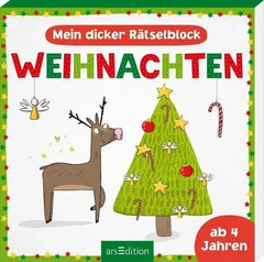 Mein dicker Rätselblock Weihnachten ars edition