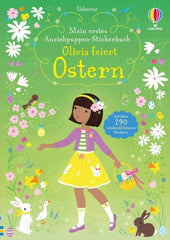 Mein erstes Anziehpuppen-Stickerbuch - Olivia feiert Ostern Usborne Verlag