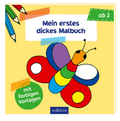 Mein erstes dickes Malbuch ars edition