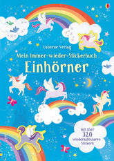 Mein Immer-wieder-Stickerbuch - Einhörner - mit über 320 wiederablösbaren Stickern Usborne Verlag