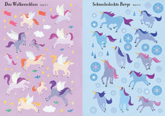 Mein Immer-wieder-Stickerbuch - Einhörner - mit über 320 wiederablösbaren Stickern Usborne Verlag