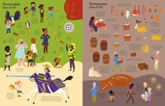 Mein Stickerbuch - Ausflug zur Burg mit über 290 Stickern Usborne Verlag