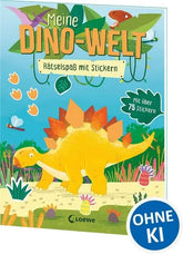 Meine Dino-Welt - Rätselspaß mit Stickern