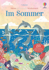 Meine glitzernde Stickerwelt - Im Sommer Usborne Verlag