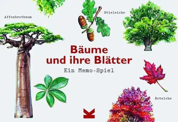 Memo Baume und ihre Blätter - 9783962440442 Laurence King Spiele