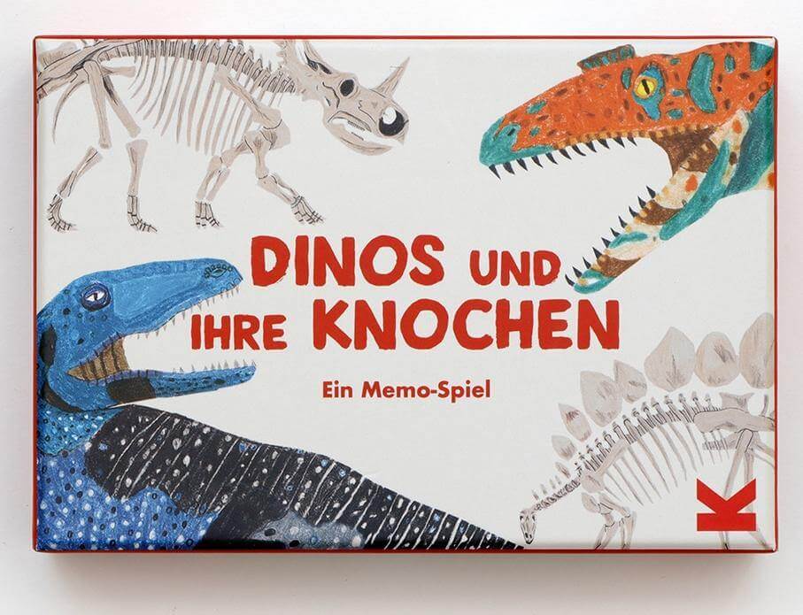 Memo Dinos und ihre Knochen Laurence King Spiele