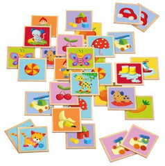 Memo Kunterbunt 36 Teile Schmidt Spiele