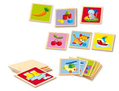 Memo Kunterbunt 36 Teile Schmidt Spiele