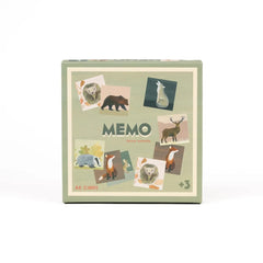 Memo-Spiel Wald mit 48 Karten