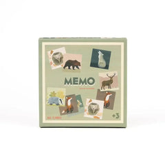Memo-Spiel Wald mit 48 Karten