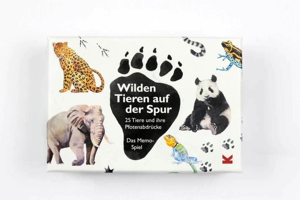 Memo Wilden Tieren auf der Spur Laurence King Spiele